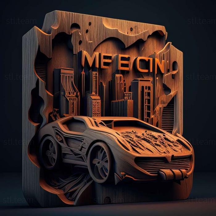 3D model Need For Speed Carbon  Own The City game (STL)